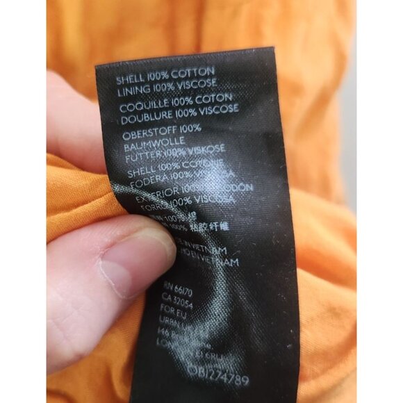 Maeve Women's Sz. XS Orange The Juliet Mini Dress - Picture 4 of 5